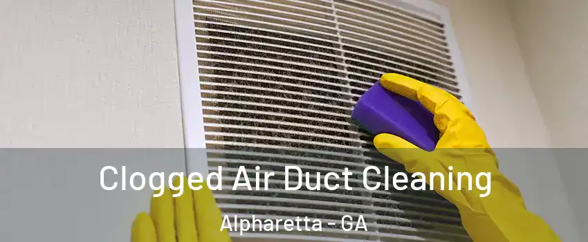  Clogged Air Duct Cleaning Alpharetta - GA