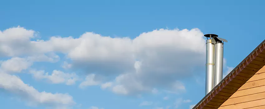 Chimney Metal Flue Installation in Alpharetta, Georgia