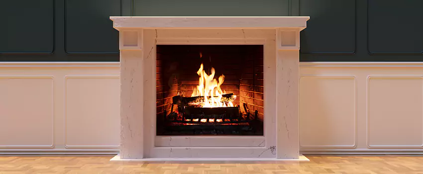 Open Flame Wood-Burning Fireplace Installation Services in Alpharetta, Georgia
