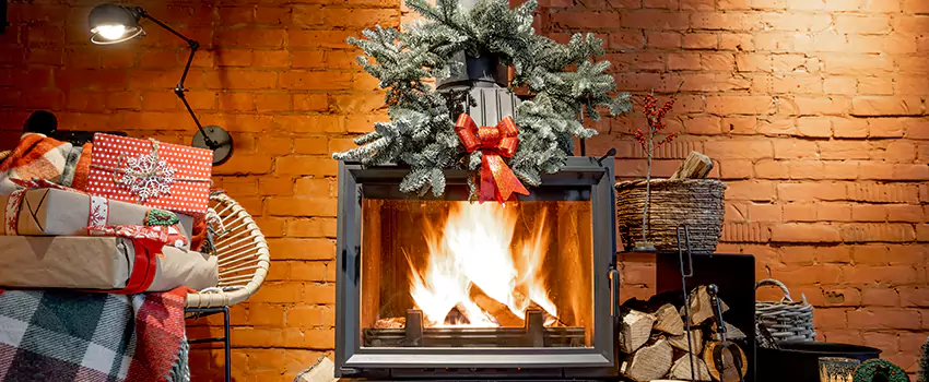 Travis Industries Linear Gas Fireplace Installation in Alpharetta, Georgia