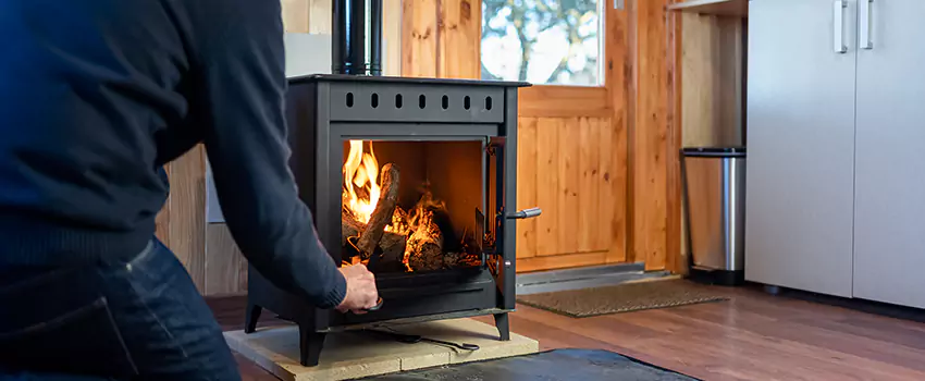 Open Hearth Wood Fireplace Installation in Alpharetta, GA