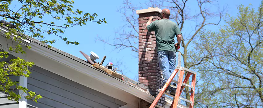 Vinyl and PVC Chimney Flashing Installation in Alpharetta, GA