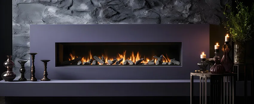 Ember Bed for Ventless Gas Fireplace in Alpharetta, GA