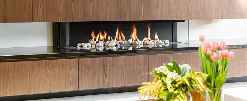 Double-height Fireplace Design Refurbishment in Alpharetta, Georgia